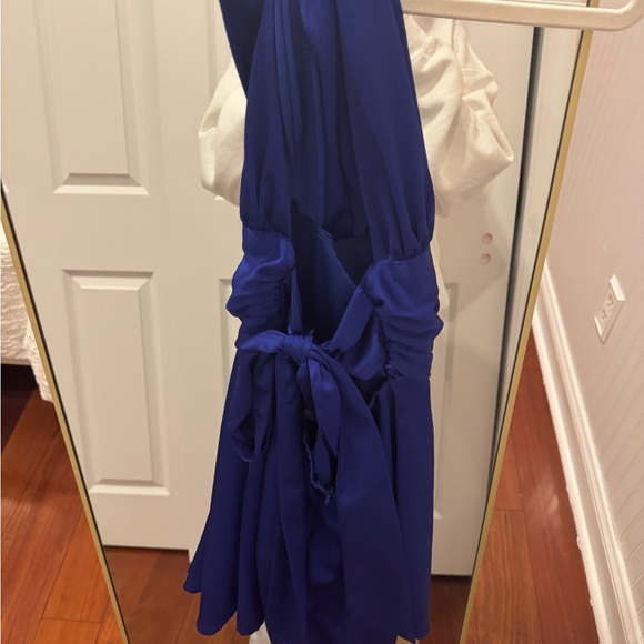 Lucy in the Sky Royal Blue Mini Dress - Picture 3 of 3